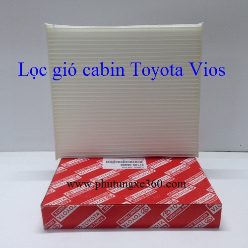 Lọc gió máy lạnh Toyota Vios - lọc gió cabin vios.JPG